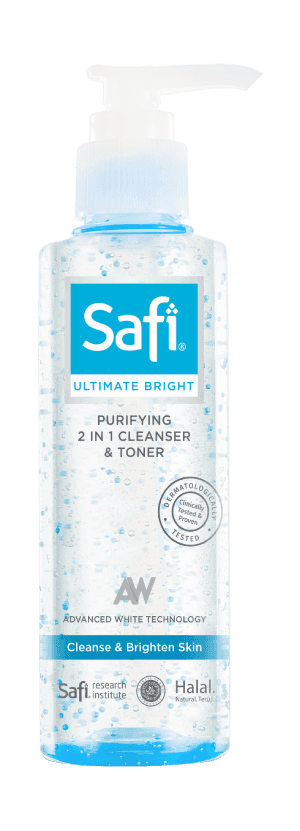 Safi Ultimate Bright Purifying 2in1 Cleanser & Toner
