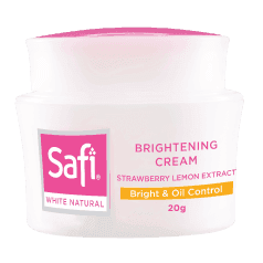 Safi White Natural Brightening Cream Strawberry Lemon Extract 20 gr