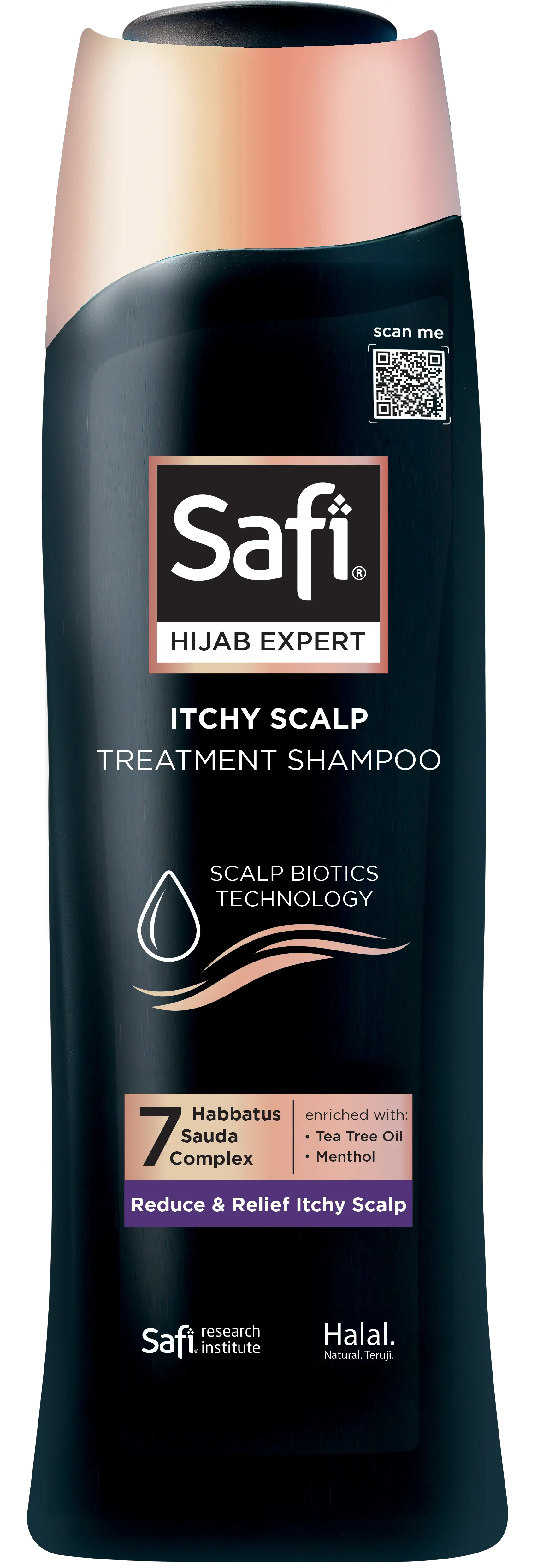 Safi Hijab Expert Itchy Scalp Treatment Shampoo - Safi Hijab Expert Itchy Scalp Treatment Shampoo